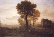 Landscape with Jacob,Rachel and Leah at the Well Claude Lorrain